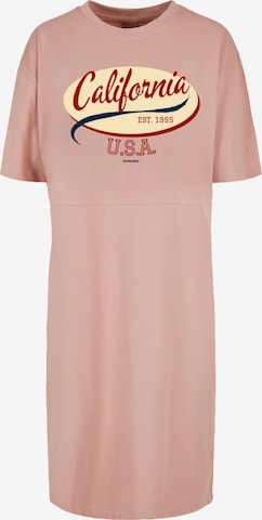 Robe 'California' F4NT4STIC en rose : devant