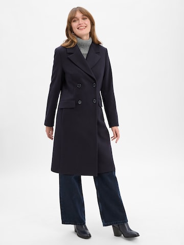 Manteau mi-saison MORE & MORE en violet : devant