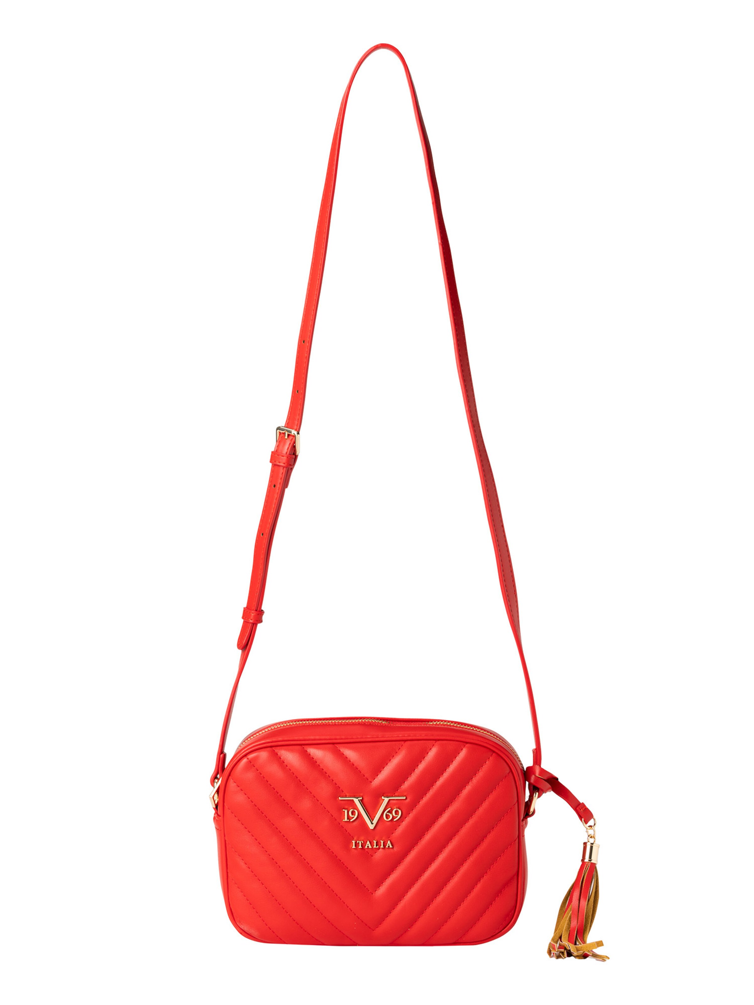 19V69 ITALIA Crossbody Bag 'BLANCH' in Red: front