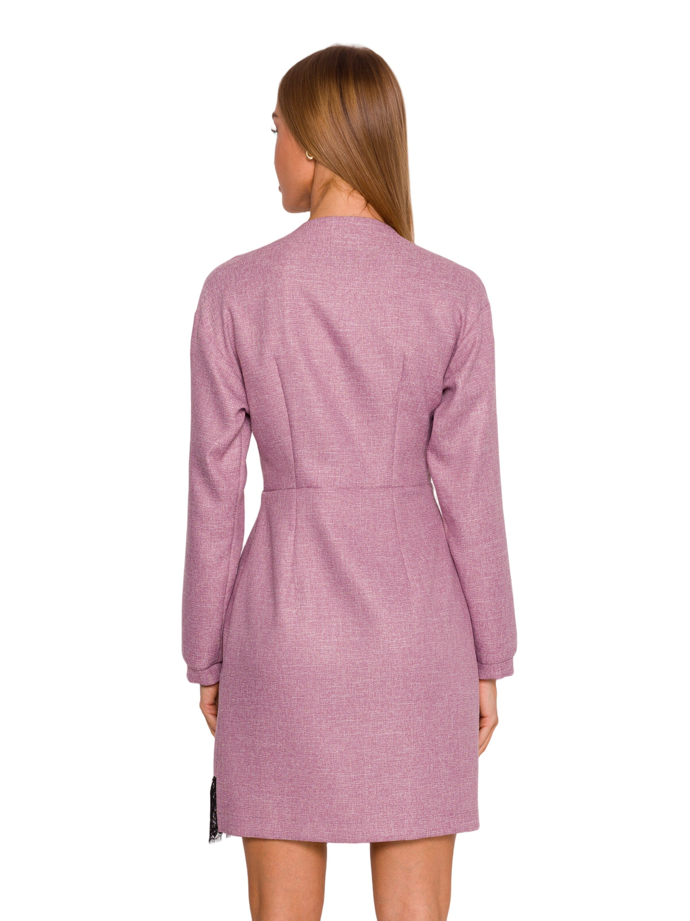 Rochie 'Sukienka tweedowa z koronką' de la made of emotion pe roz