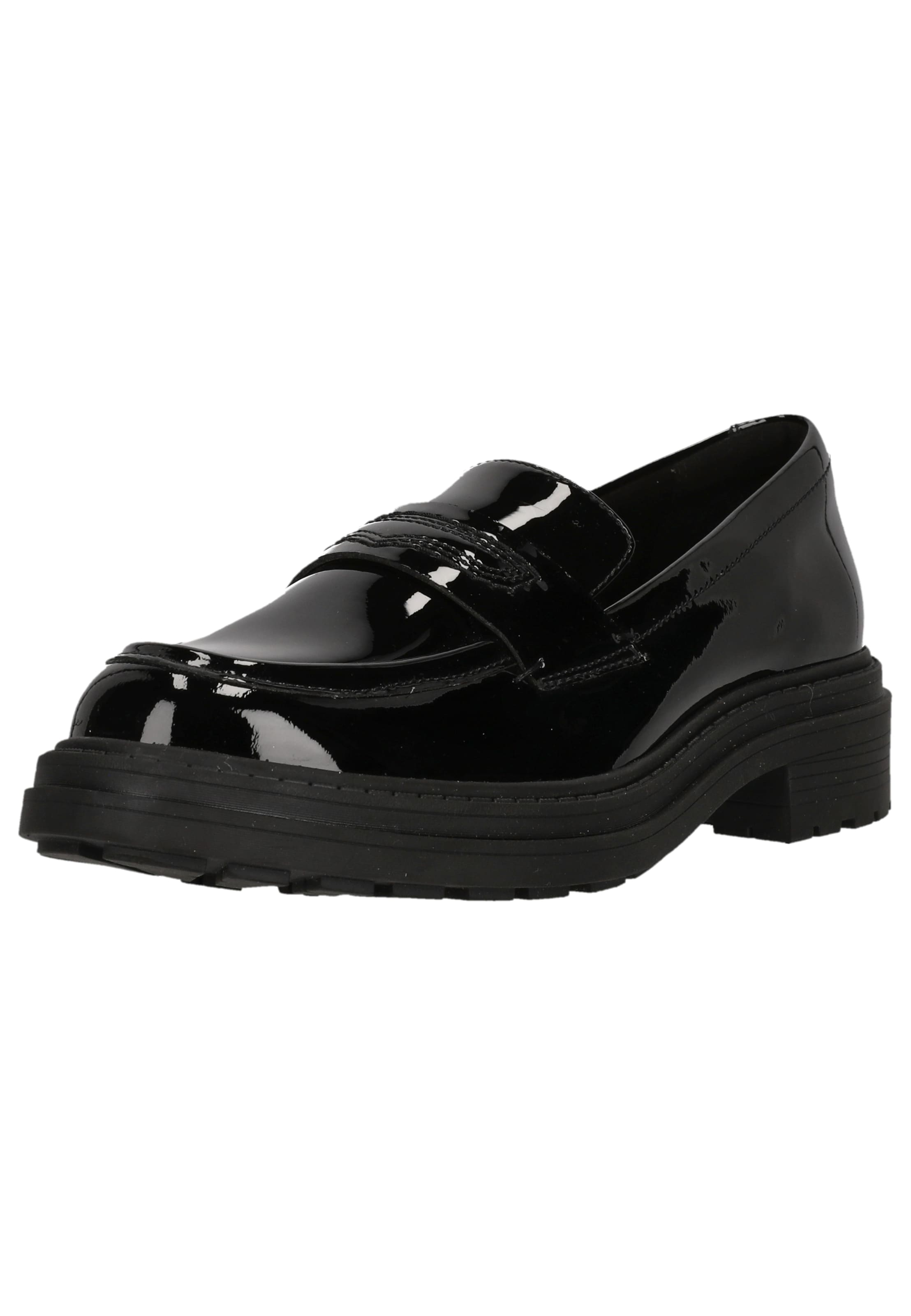 CLARKS Classic Flats 'Orinoco3 Edge' in Black: front