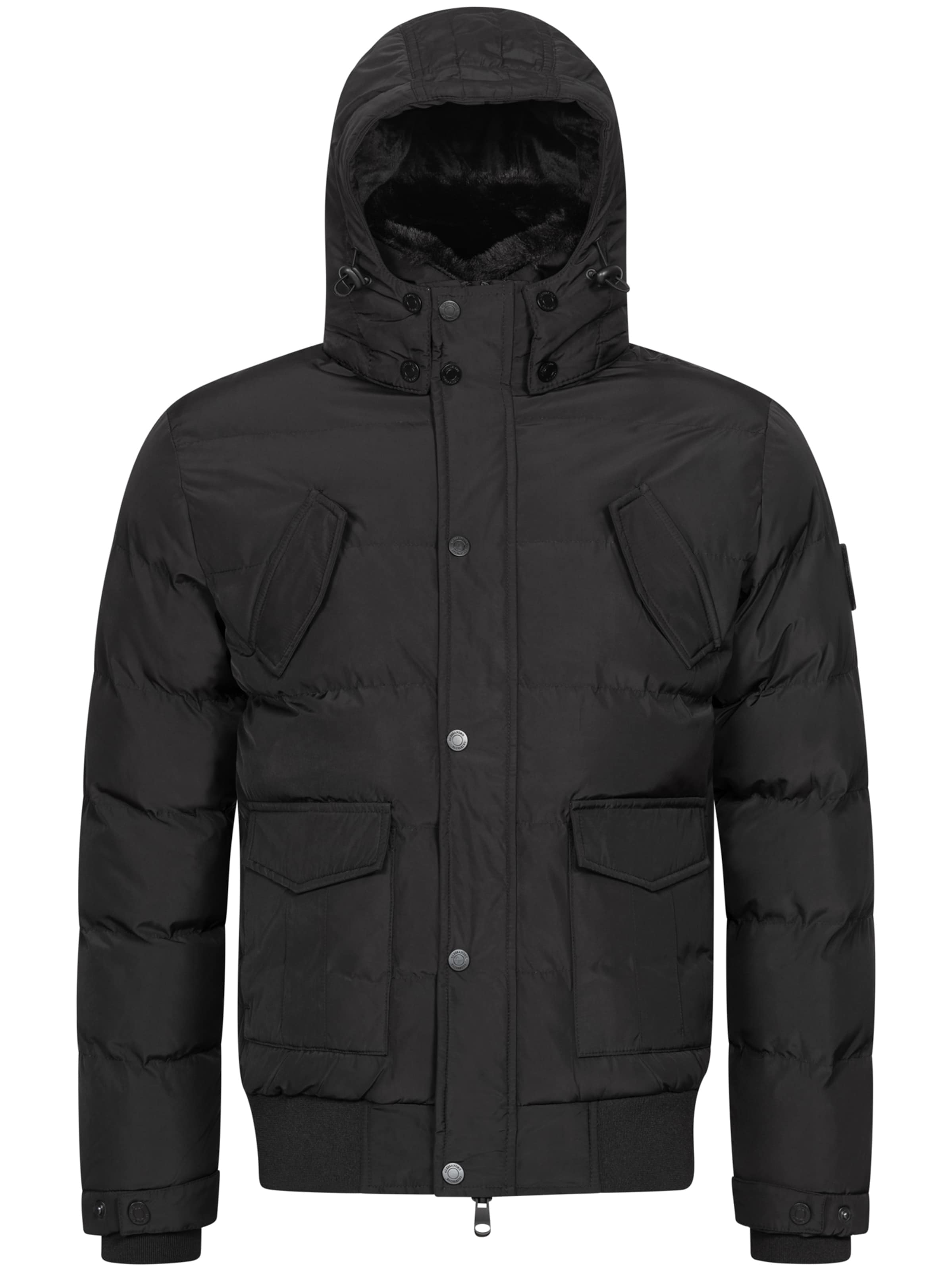 Alessandro Salvarini Jacke in Schwarz: Vorderseite