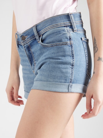 HOLLISTER Slimfit Shorts in Blau