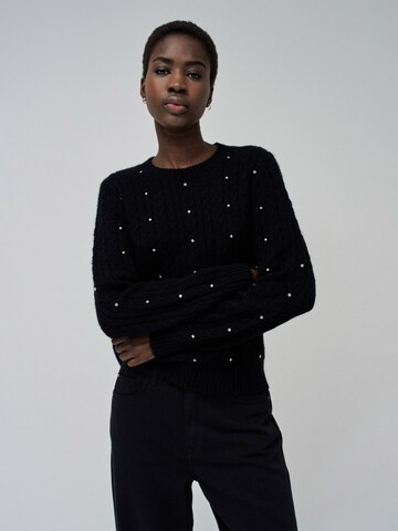 Salsa Jeans Sweater in Black: front