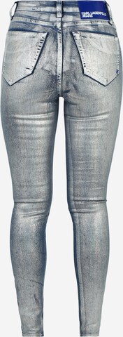 Skinny Jeans de la KARL LAGERFELD JEANS pe albastru