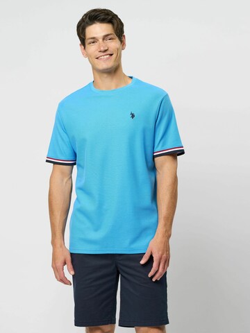 U.S. POLO ASSN. T-Shirt 'Nils' in Blau: Vorderseite