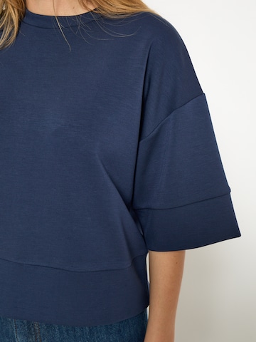 Peppercorn Sweatshirt 'Minnie' in Blue