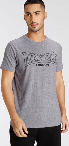 LONSDALE Shirt in Grau