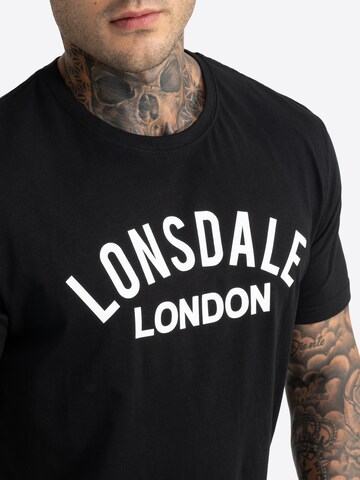 T-Shirt 'Bradfield' LONSDALE en noir