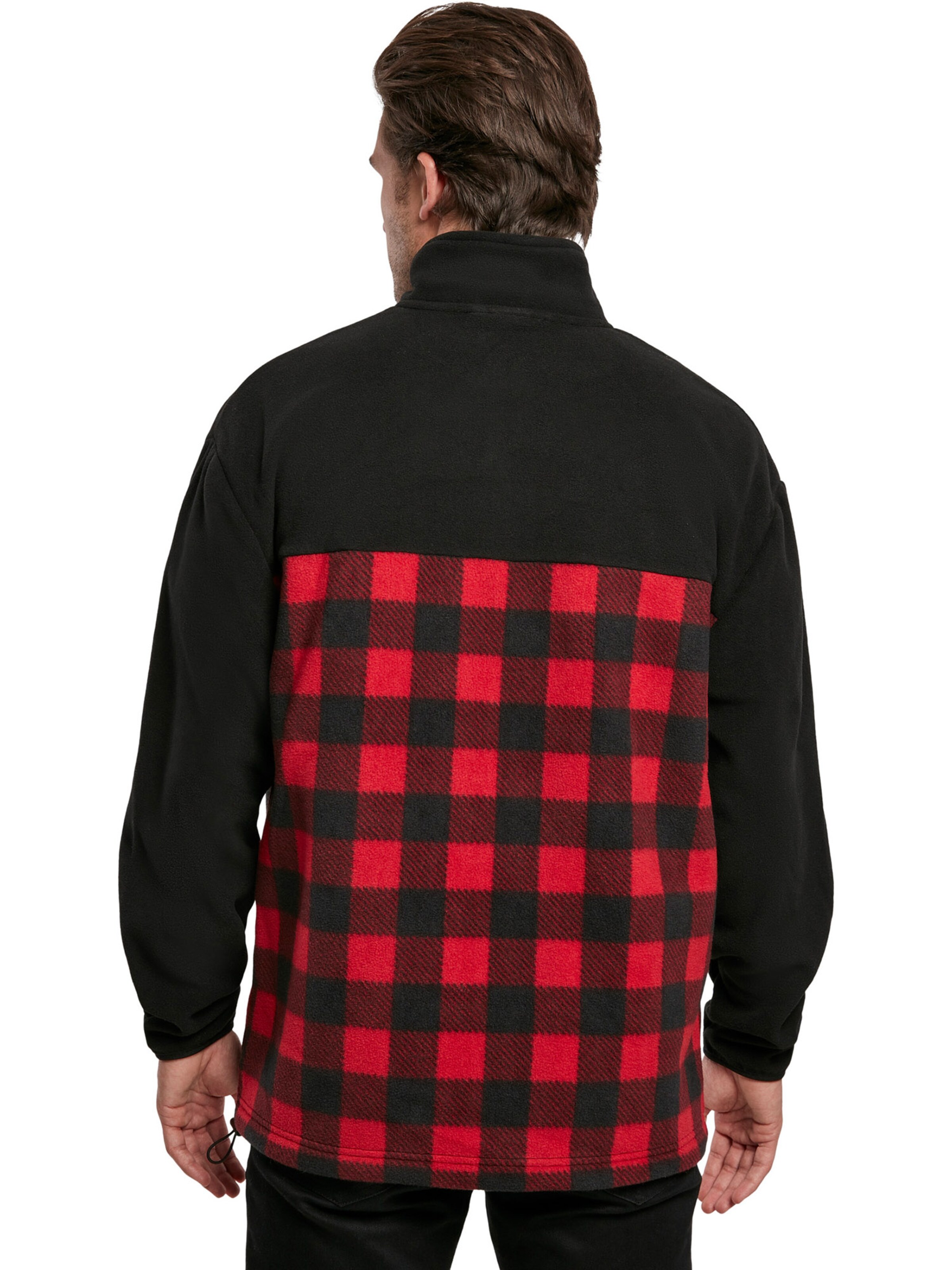 Urban Classics Flisová bunda - Čierna