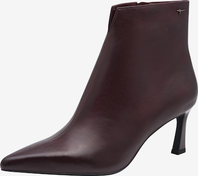 Botine pe 35 Tamaris pe roșu vin, Vizualizare produs