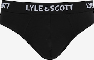 Slip 'Owen' di Lyle & Scott in nero