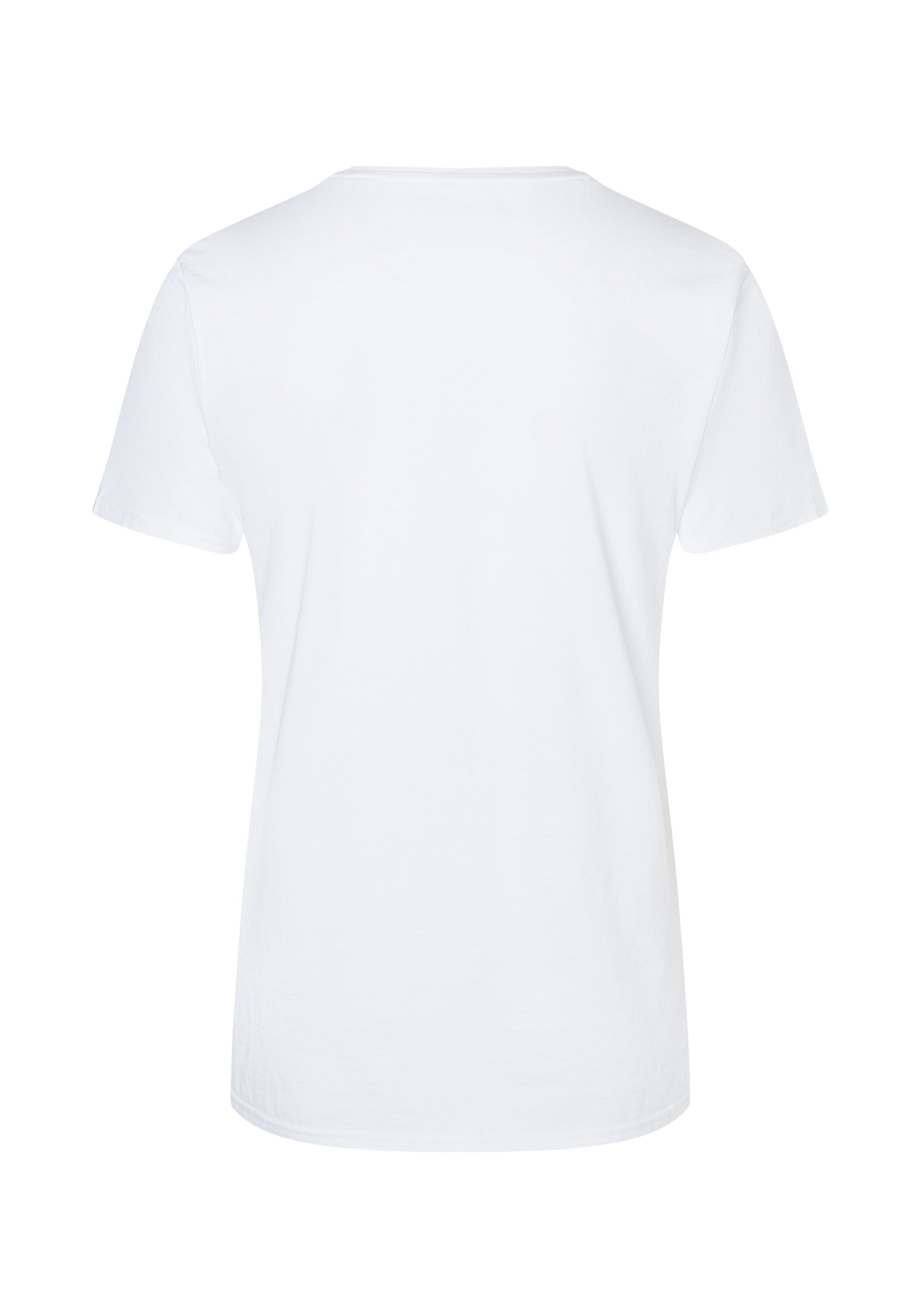 Maglietta di camano in bianco