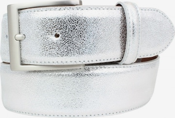 BELTINGER Gürtel 'Milanoi' in Silber: Vorderseite