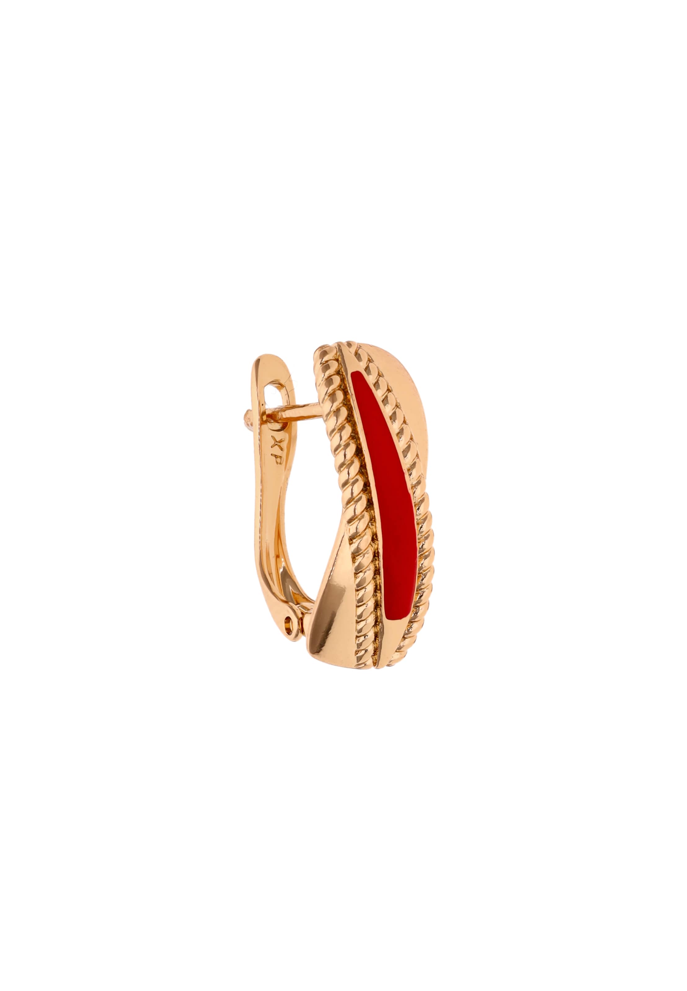 IZIA Earrings in Gold: front