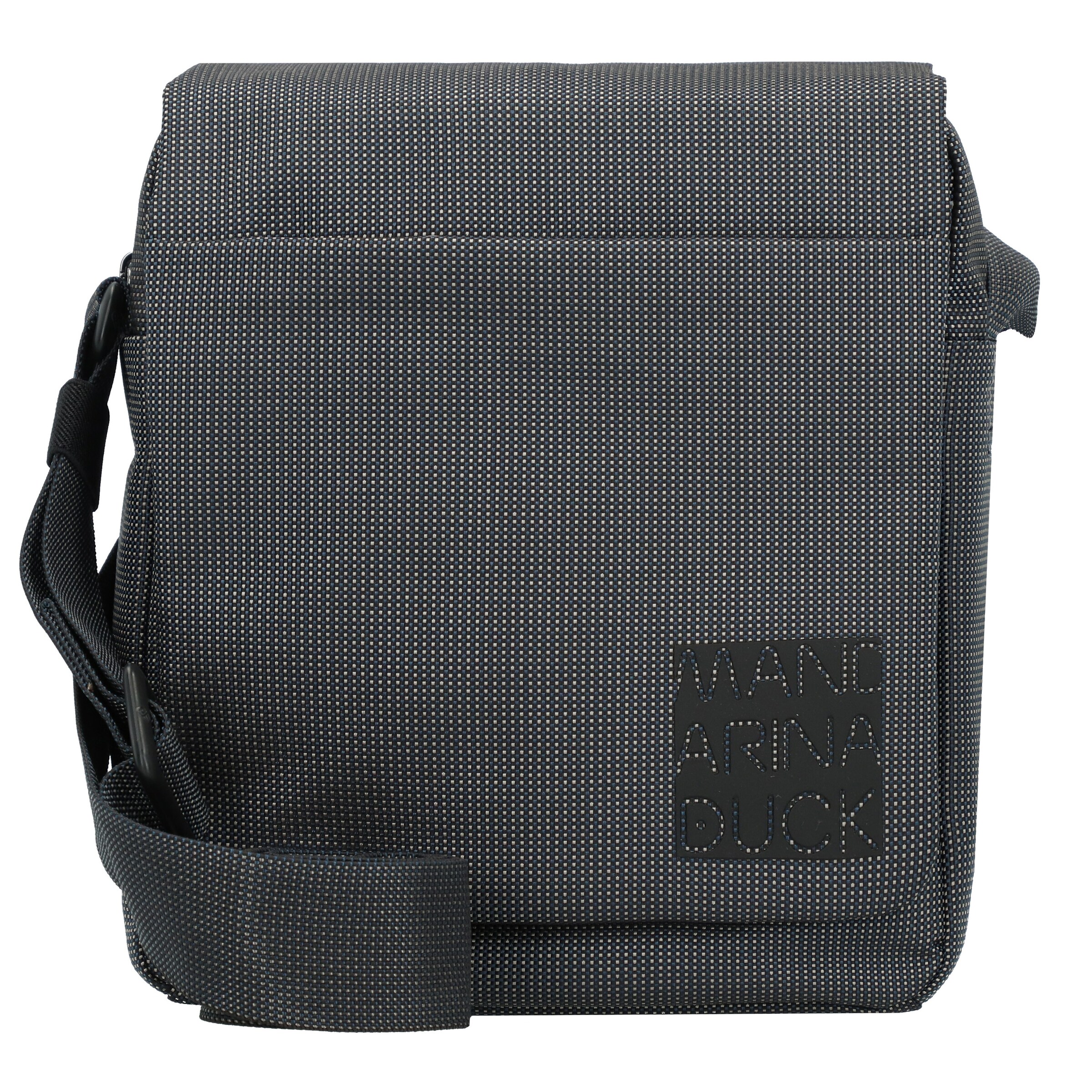 MANDARINA DUCK Umhängetasche 'District Medium Crossover' in Grau: Vorderseite