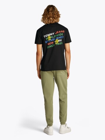 Tommy Jeans T-shirt i svart
