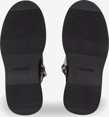 Bottes à lacets Calvin Klein en noir