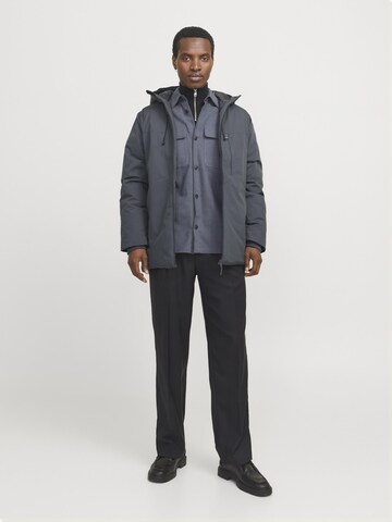 JACK & JONES Зимняя куртка 'JJPayne' в Серый