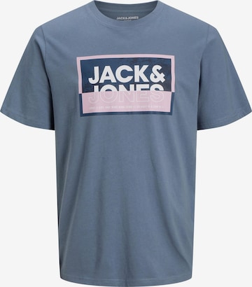 JACK & JONES T-Shirt 'JCOLogan' in Grau: Vorderseite