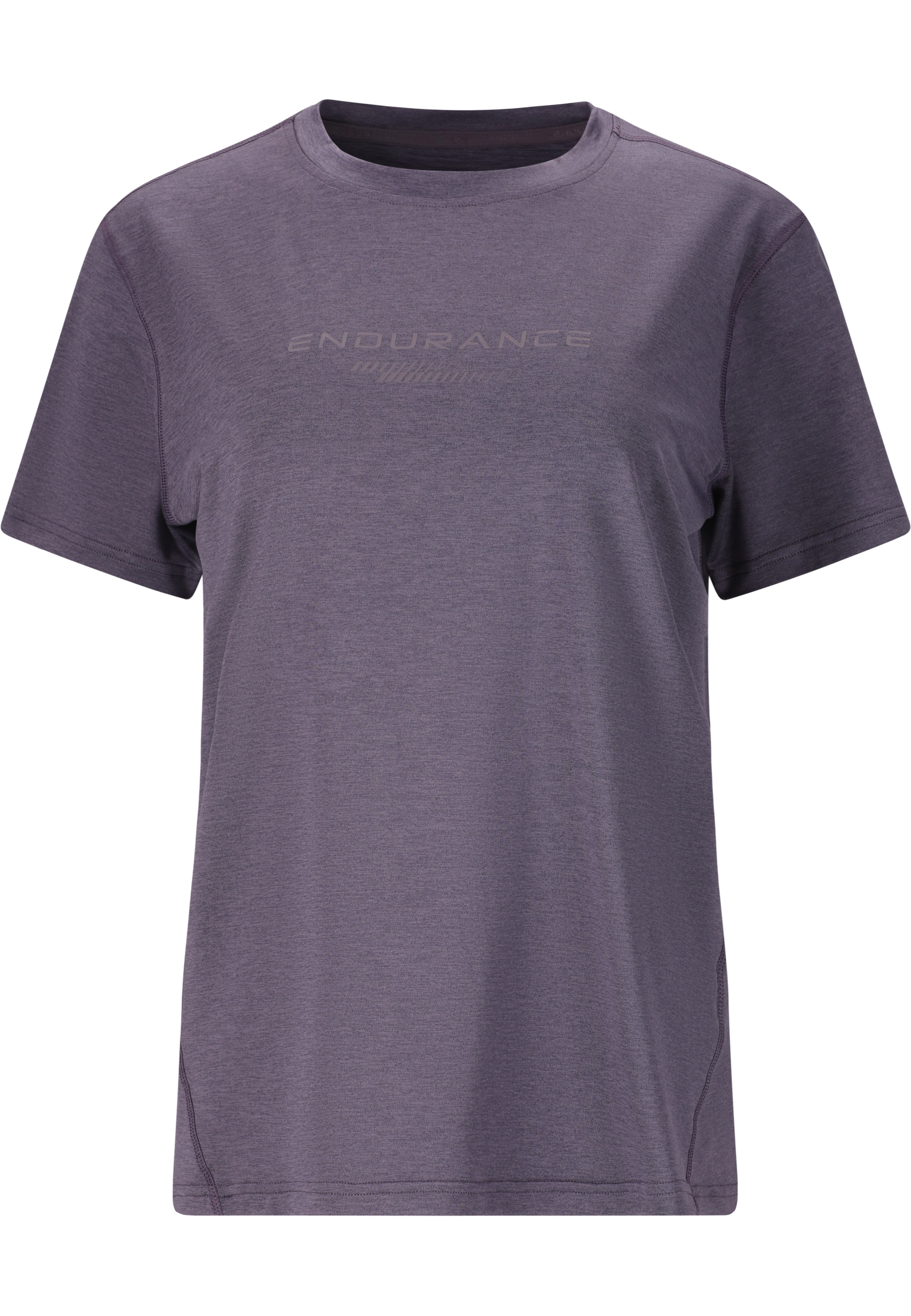 ENDURANCE Performance shirt 'WANGE MELANGE' in Purple: front