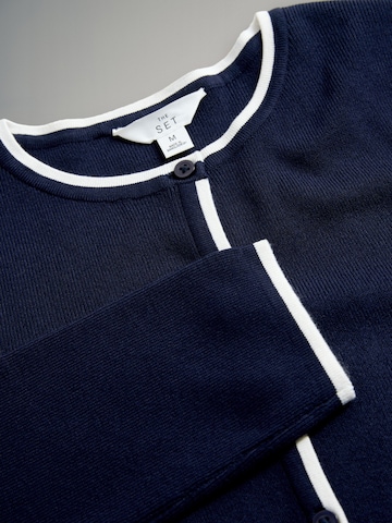 mėlyna The Set Kardiganas