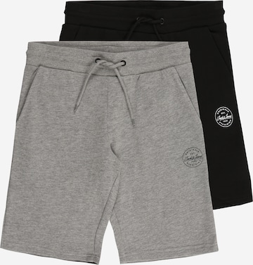 Jack & Jones Junior Regular Broek 'SHARK' in Grijs: voorkant