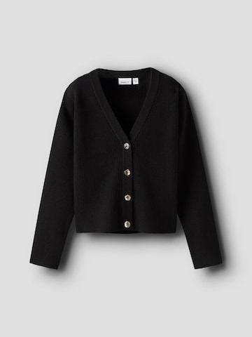 NAME IT Gebreid vest in Zwart