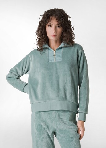 DEHA Sweatshirt in Groen: voorkant