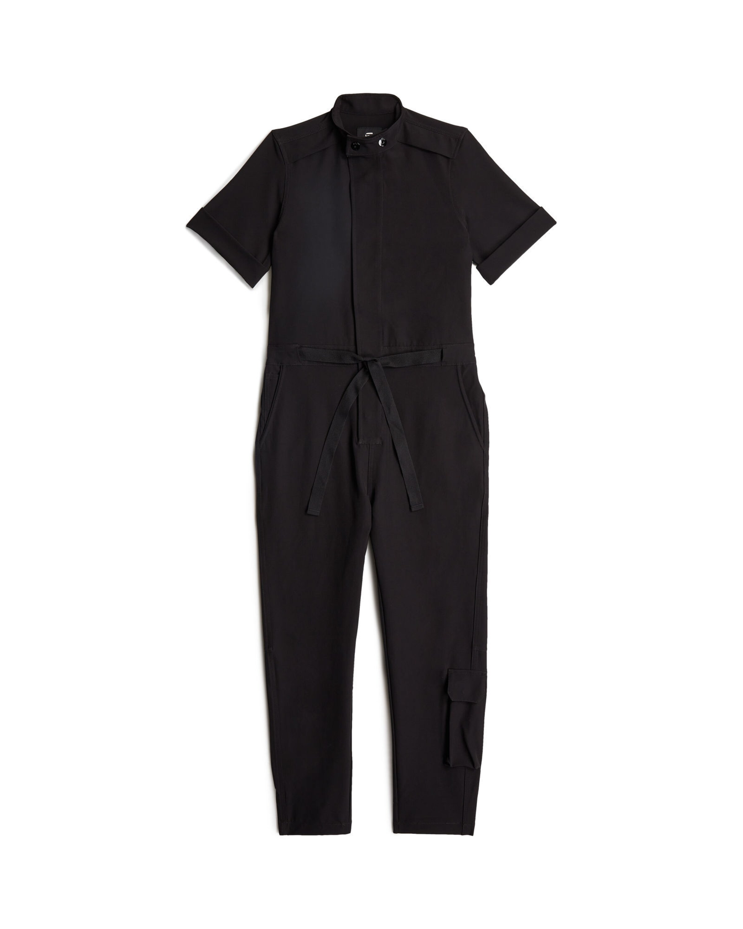 G-STAR Jumpsuit in Zwart: voorkant