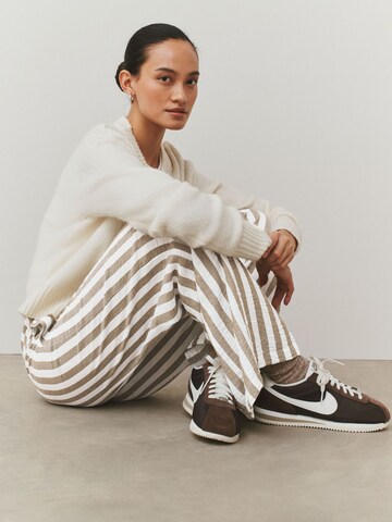 Wide Leg Pantalon Next en beige