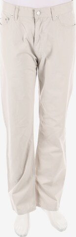 H&M Pants in 32 x 32 in Beige: front