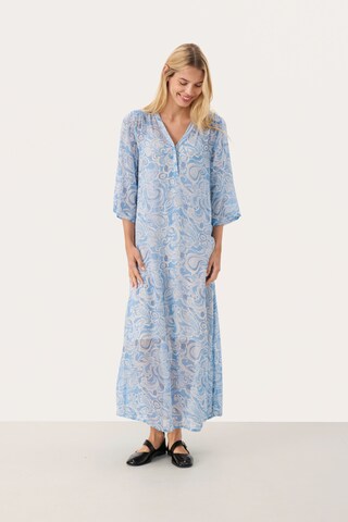 Part Two Kleid 'Berit' in Blau: Vorderseite