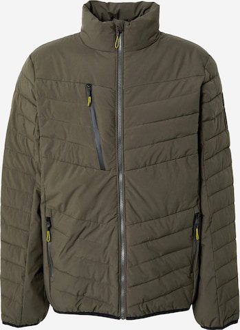 KILLTEC Outdoor jacket in Green: front