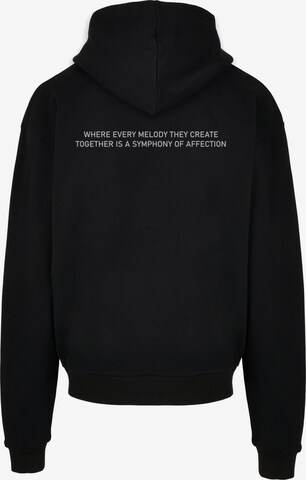 Merchcode Sweatshirt 'Love Birds' in Black