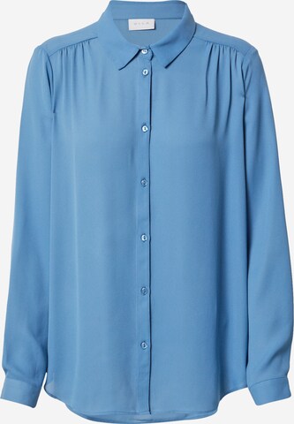 VILA Blouse in Blauw: voorkant