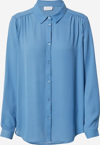 VILA Blouse in Blue: front