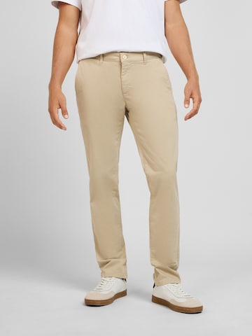 yazubi Slimfit Hose 'Kyle' in Beige