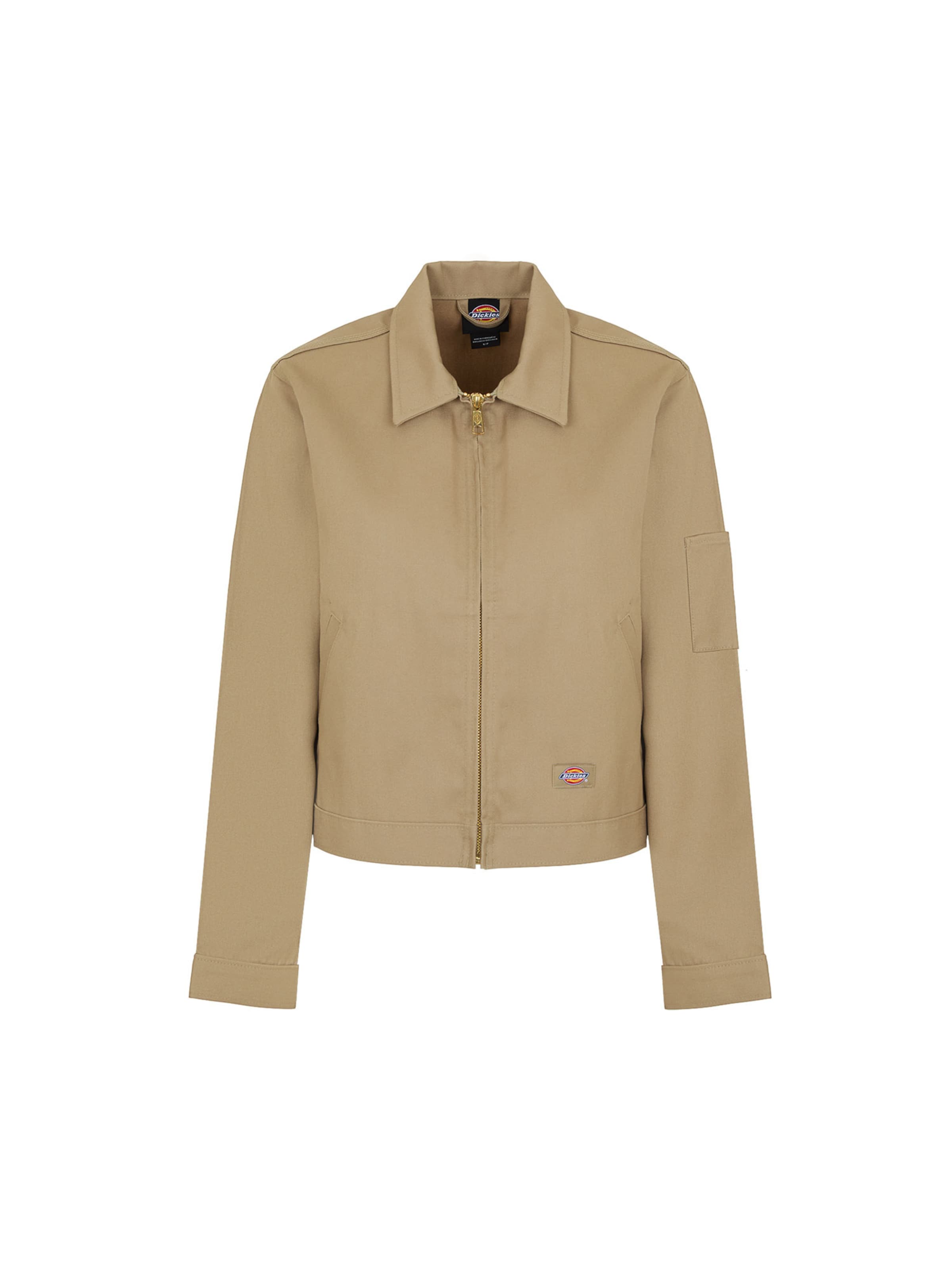 DICKIES Overgangsjakke 'EISENHOWER' i brun: forside