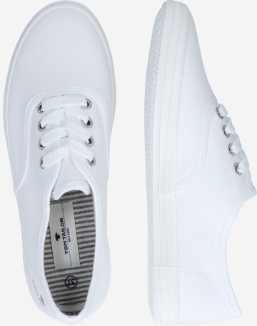 Baskets basses TOM TAILOR en blanc