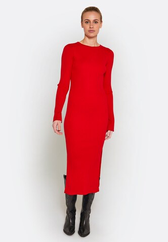 NORR Strickkleid in Rot: predná strana