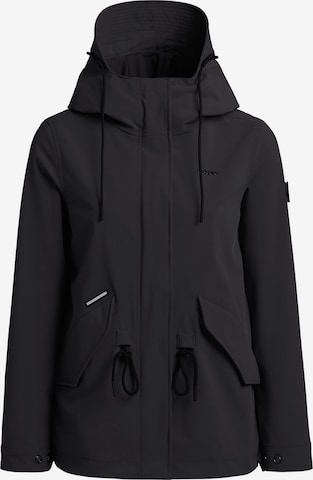 khujo Between-Season Jacket 'Gammi' in Black: front