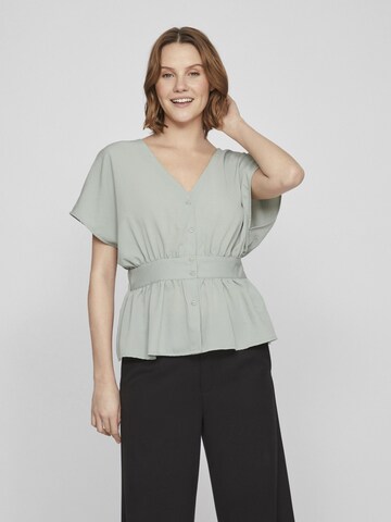 VILA Blouse in Groen: voorkant