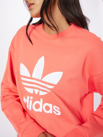 Felpa 'Trefoil' di ADIDAS ORIGINALS in arancione