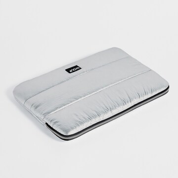 Borsa per laptop 'Glossy' di Wouf in argento
