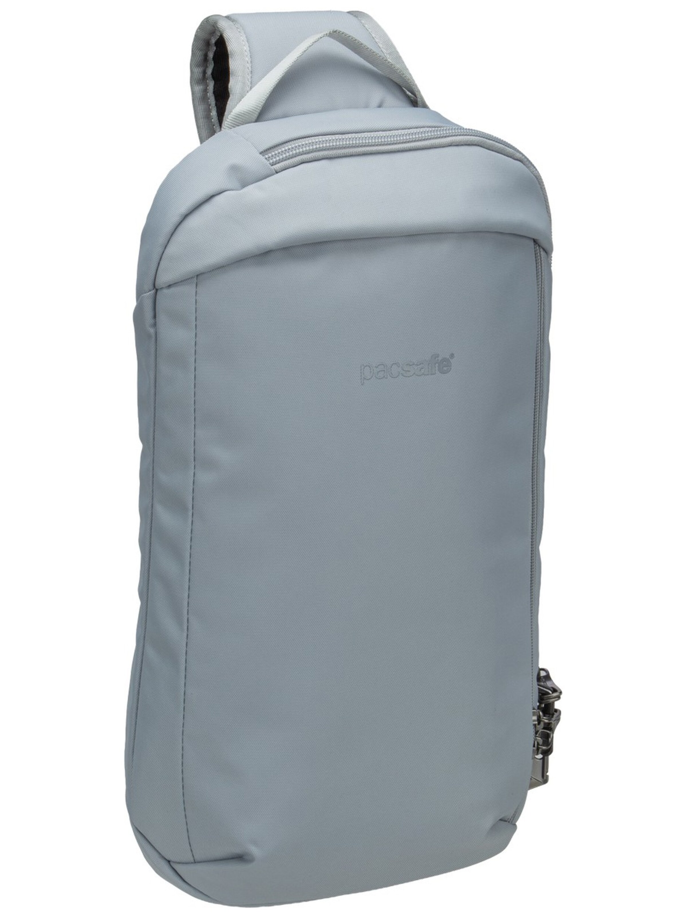 Borsa a tracolla 'Vibe 325' di Pacsafe in grigio: frontale