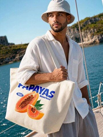 Neverless Strandtasche 'Papaya'‌‌‌‌‌‌‌‌‌‌ in Beige