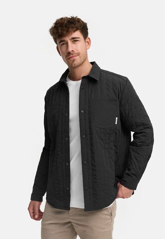 INDICODE JEANS Between-season jacket ' INHully ' in Black