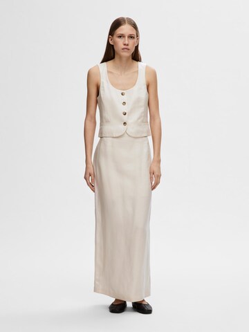 SELECTED FEMME Rok in Beige