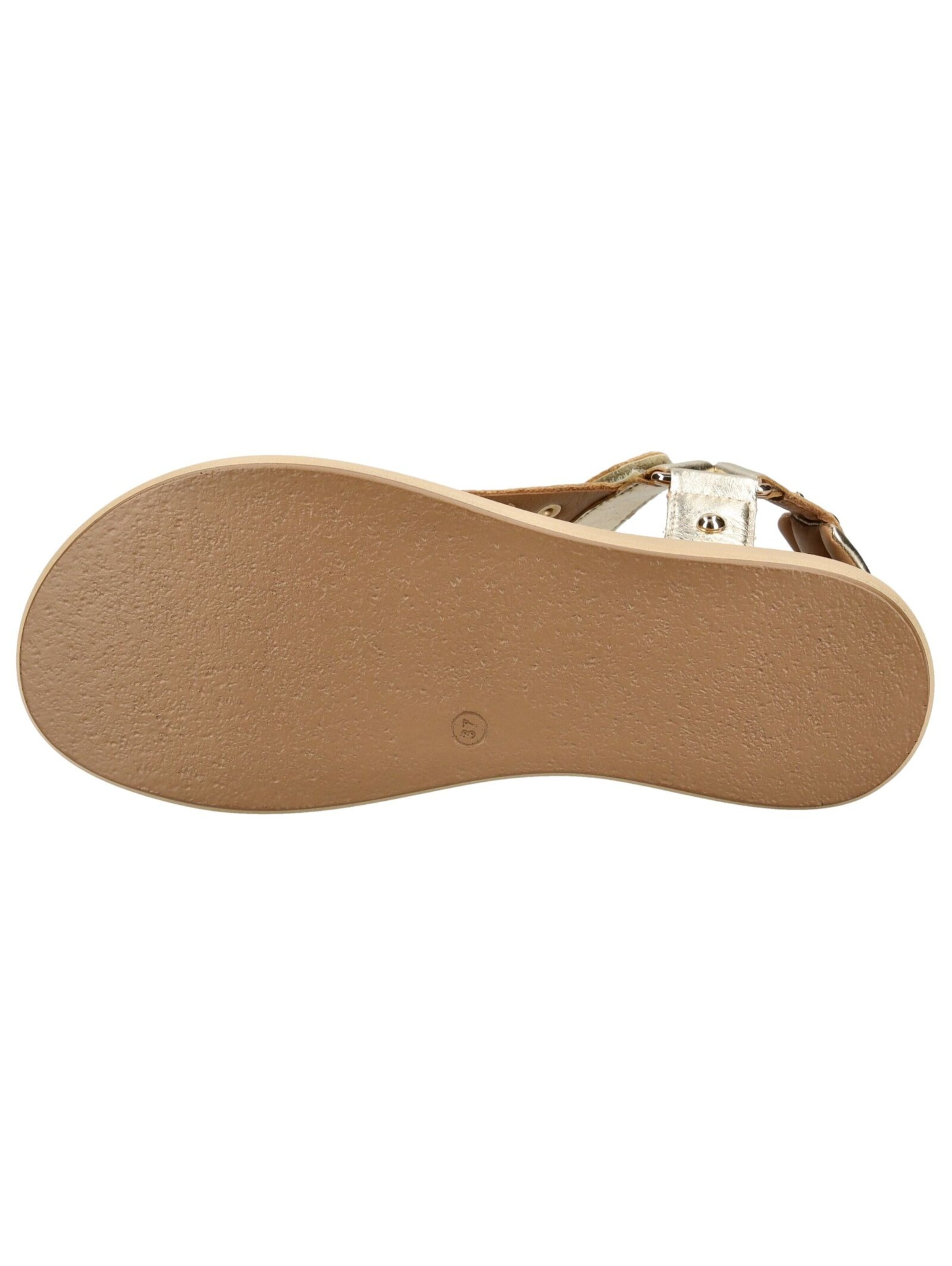 INUOVO Sandale in Gold